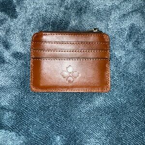Patricia Nash Brown Leather Card Holder